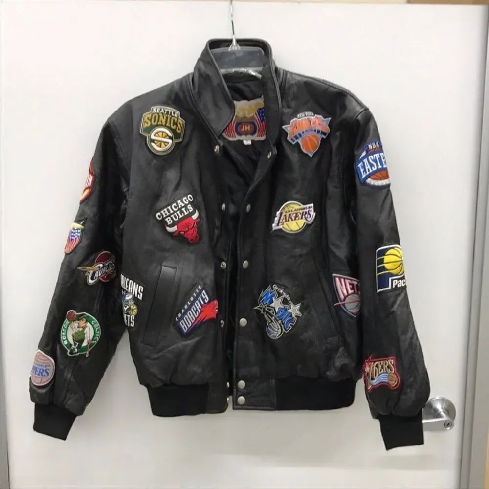 Vintage Jeff Hamilton NBA Team Jacket